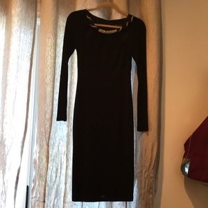 Black cocktail dress